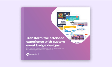 Transform the attendee experience with custom event badge designs. | Whitepaper